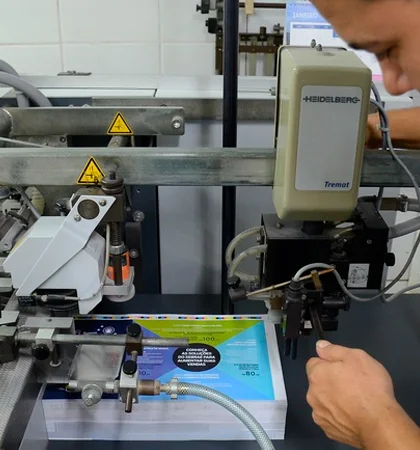 Impressão de materiais didáticos